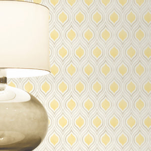 Ailsa-Heavyweight-Wallpaper-Soft-Lemon-by-Fine-Decor-FD41246