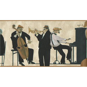 Jazz Band Gold Border By Imperial B63506