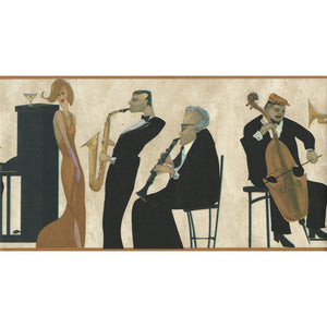 Jazz Band Gold Border By Imperial B63506