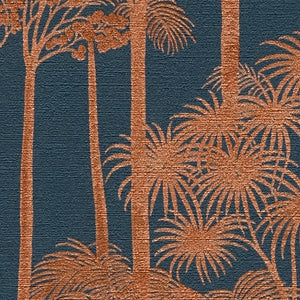 Cuba-II-Palm-Wallpaper-Blue-Bronze-by-AS-Creation-79162-4