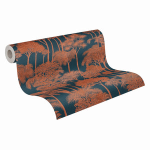 Cuba-II-Palm-Wallpaper-Blue-Bronze-by-AS-Creation-79162-4