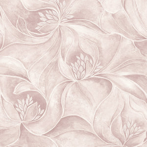 Ortensia Floral Pink Wallpaper by Belgravia Decor GB 33345