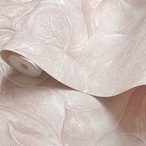 Ortensia Floral Pink Wallpaper by Belgravia Decor GB 33345