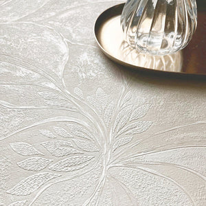 Ortensia Floral Ivory Wallpaper by Belgravia Decor GB 33346