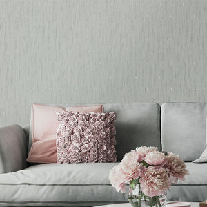 Tiffany Collection Pearl Dark Silver Wallpaper by Belgravia GB 41314