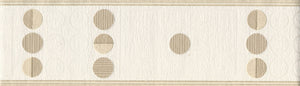 Oasis Circles Beige Border by Arthouse 940502