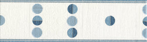 Oasis Circles Blue Border by Arthouse 940503