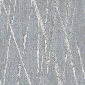 Hygge Stria Texture Mid Grey Wallpaper by AS Creation 38598-1