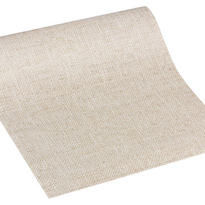 Natural Texture Cream Hessian Blown Vinyl Wallpaper by AS Creation 9150-61