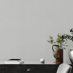 Battle of Style Plain Grey Wallpaper by AS Creation 38098-9