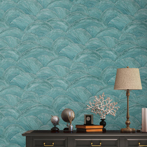 Metropolitan Stories 3 Travel Styles Miami Blue / Green Wallpaper by AS Creation 39105-2