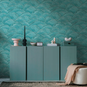Metropolitan Stories 3 Travel Styles Miami Blue / Green Wallpaper by AS Creation 39105-2