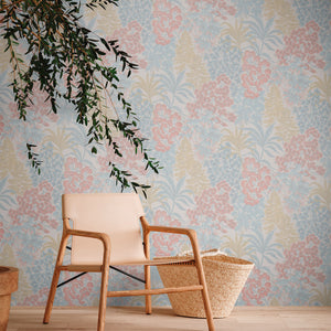 Metropolitan Stories 3 Travel Styles Miami Multi Coloured Floral Wallpaper by AS Creation 39128-1