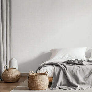Isla Plain Grey Texture Wallpaper by Fine Decor FD44320