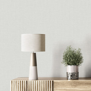 Isla Plain Grey Texture Wallpaper by Fine Decor FD44320