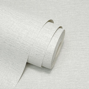 Isla Plain Grey Texture Wallpaper by Fine Decor FD44320