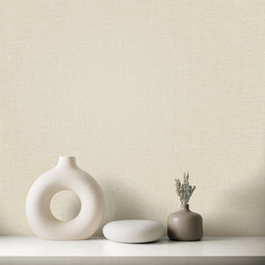 Isla Plain Natural Texture Wallpaper by Fine Decor FD44322