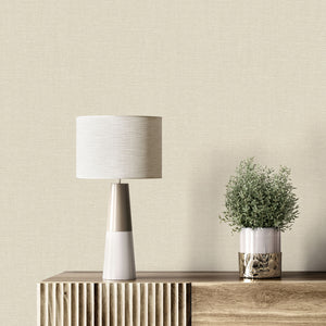 Isla Plain Natural Texture Wallpaper by Fine Decor FD44322