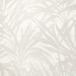Sorrento Palm Leaves Ivory Wallpaper by Vymura M95714