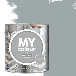 Steel Mill Durable Matt Emulsion - MY Colour by Johnstones Paint